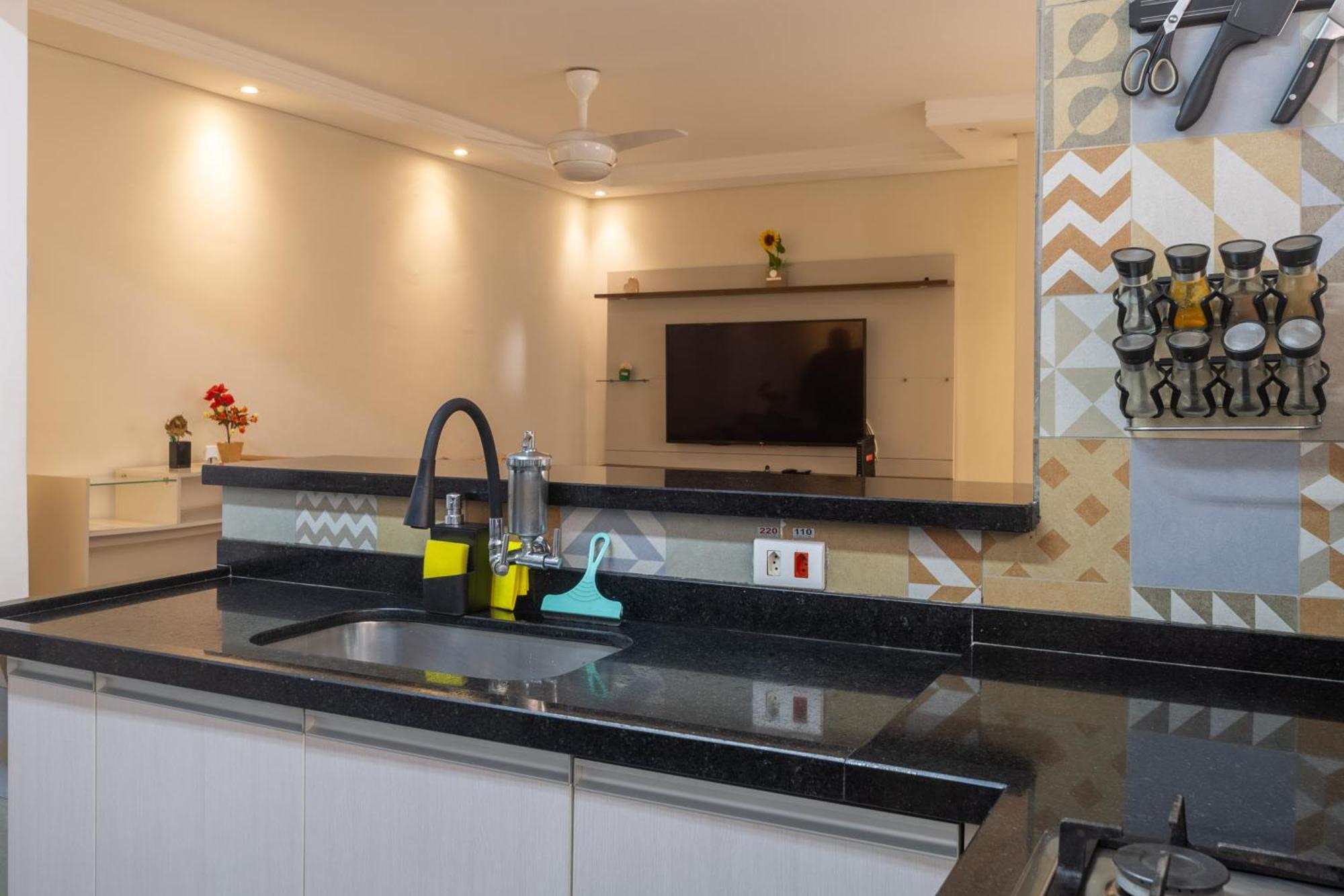 Apto Luxuoso Enseada Guaruja Luaran gambar