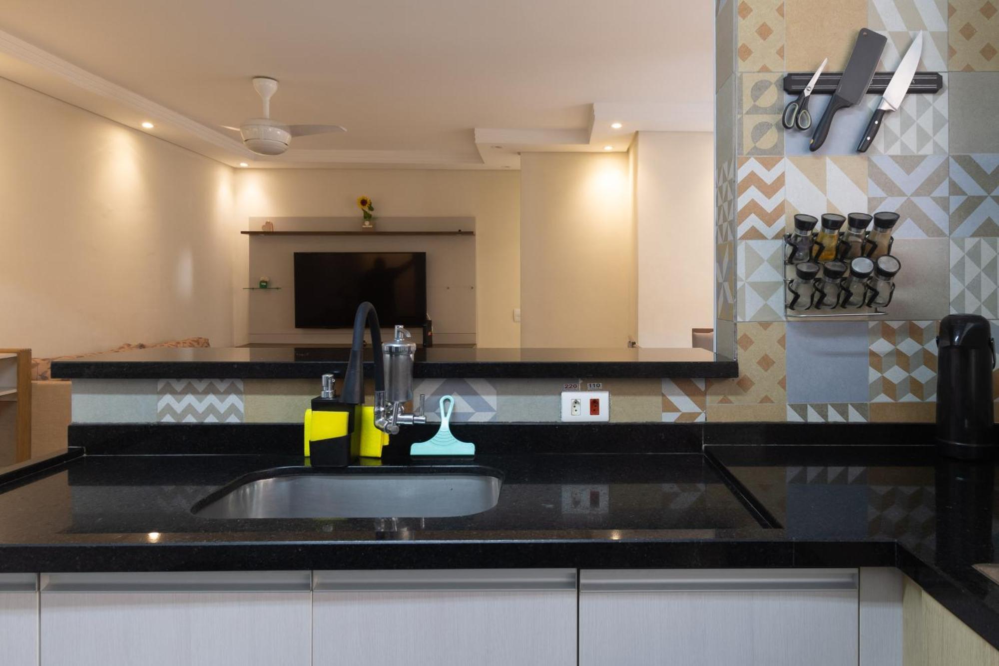 Apto Luxuoso Enseada Guaruja Luaran gambar